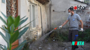 Yıldırım’da ilaçlama çalışmaları devam ediyor