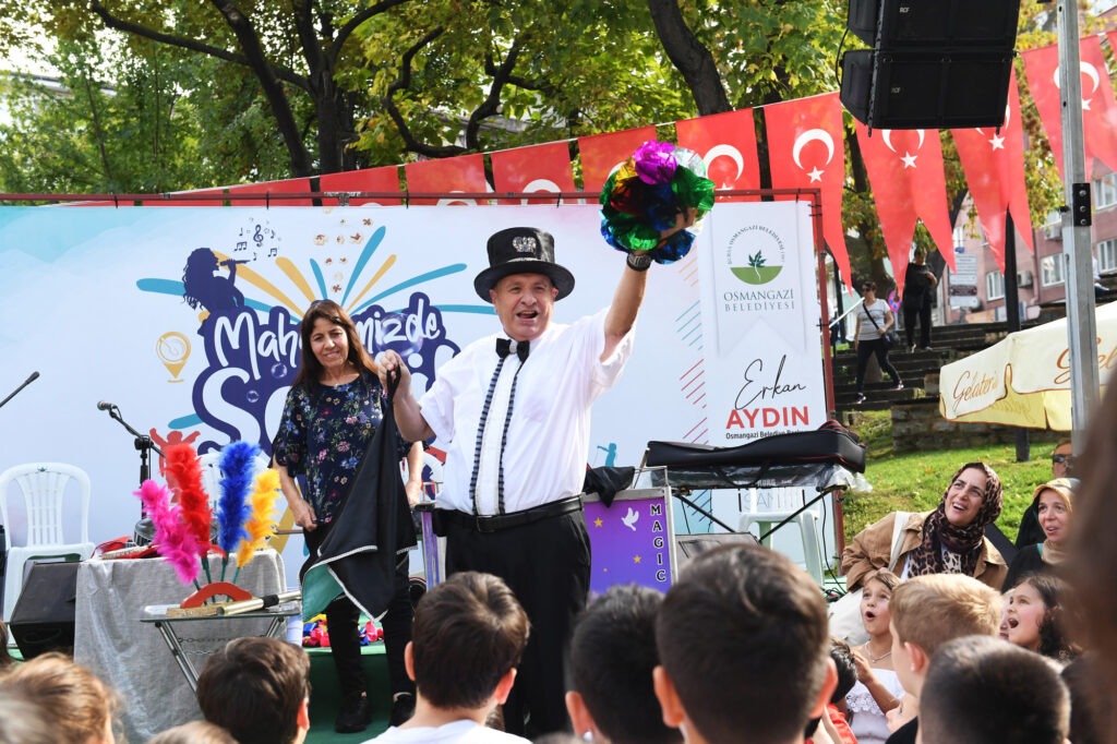 Bu şenlikte 7’den 70’e herkes çok mutlu