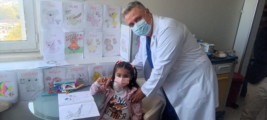 Baba 7 yaşındaki kızına hayat verdi…