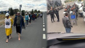 Fernas madencilerine Ankara’da polis engeli