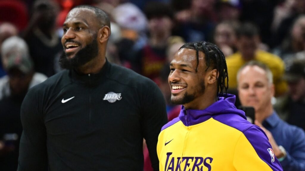 Lebron çıktı oğlu girdi: Bronny James’ten NBA’de ilk sayı