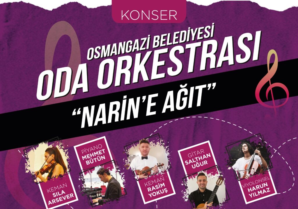 Küçük Narin Osmangazi’de yad edilecek