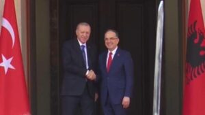 SON DAKİKA: Cumhurbaşkanı Erdoğan Arnavutluk’ta