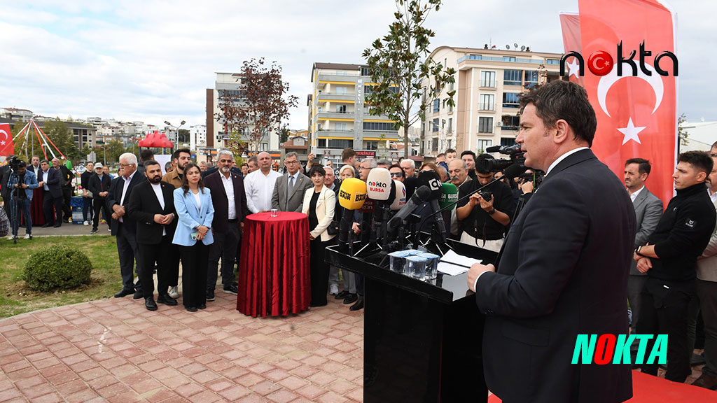 Bursa Osmangazi İsmet Paşa Parkı hizmete açıldı