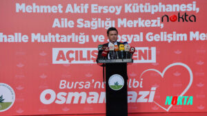 Bursa Osmangazi Mehmet Akif Hizmet Binası açıldı