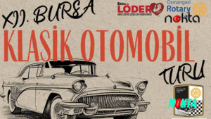 Bursa Osmangazi’de klasik otomobiller 12’inci kez yola çıkıyor