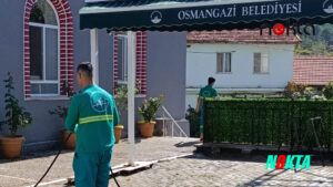 Bursa Osmangazi’deki camiler temizleniyor