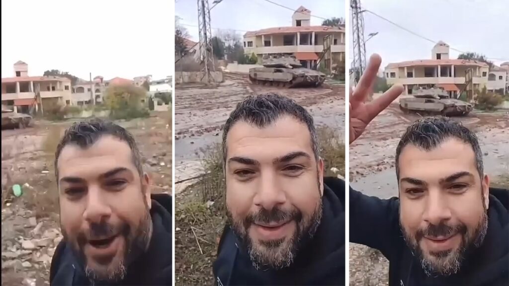 Ateşkes işe yaramış! Tankla tek başına dalga geçti…