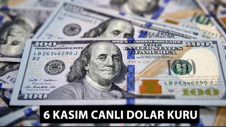 Canlı dolar kuru 6 Kasım 2024 | Dolar ne kadar, kaç TL? ABD 2024 başkanlık seçimi sonrası dolarda son durum?