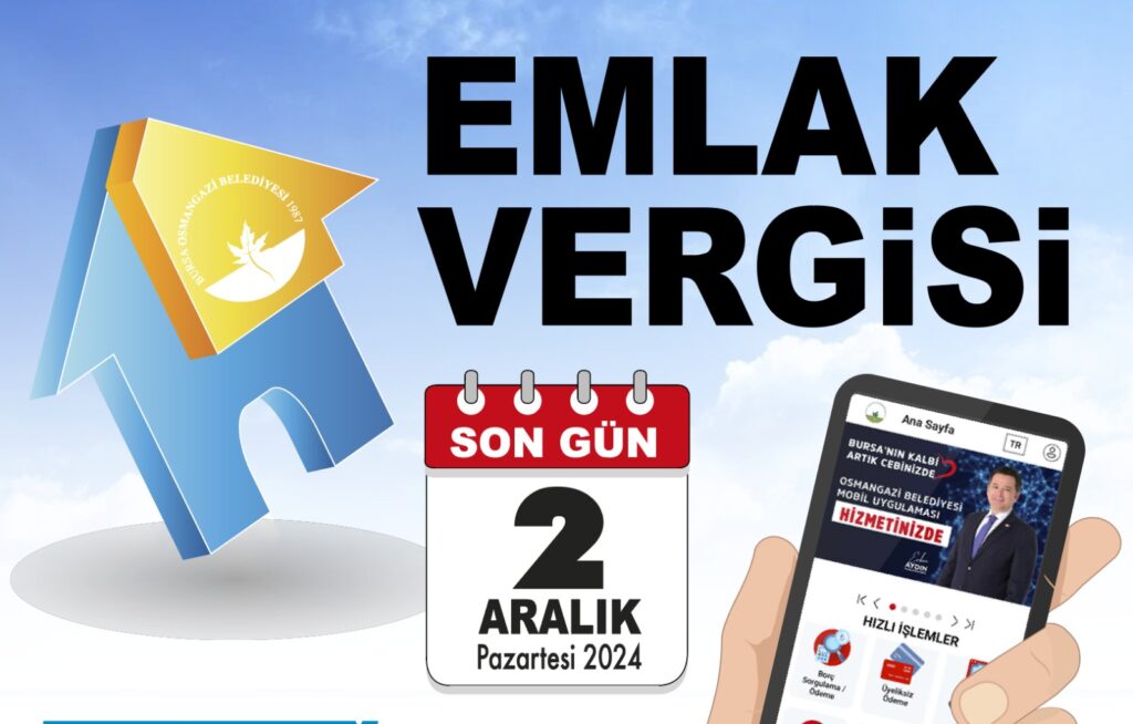 Osmangazi Belediyesi’nden vergi ödeme kolaylığı