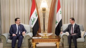 Irak Başbakanı Sudani ile Esad bir araya geldi