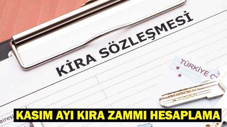Kasım ayı kira artış oranı hesaplama 2024: Kasım ayı kira zammı artış oranı ne kadar, yüzde kaç oldu? TÜİK enflasyon rakamları!