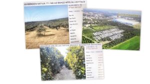 Mahsulden para kazanamayan çiftçi arazileri satılığa çıkardı