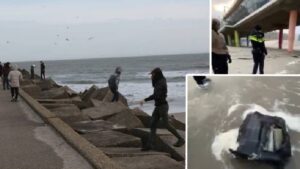 Milyonlarca liralık paketler sahile vurdu: ‘Bulan getirsin, çok tehlikeli’ anonsu yapıldı