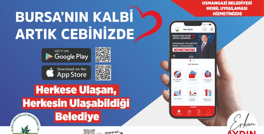 Bursa Osmangazi’de ‘mobil’ dönem başladı