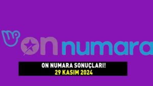 ON NUMARA SONUÇLARI 29 KASIM 2024! Milli Piyango On Numara sonuçları açıklandı mı, saat kaçta belli olur? 2,4 milyon TL büyük ikramiye!