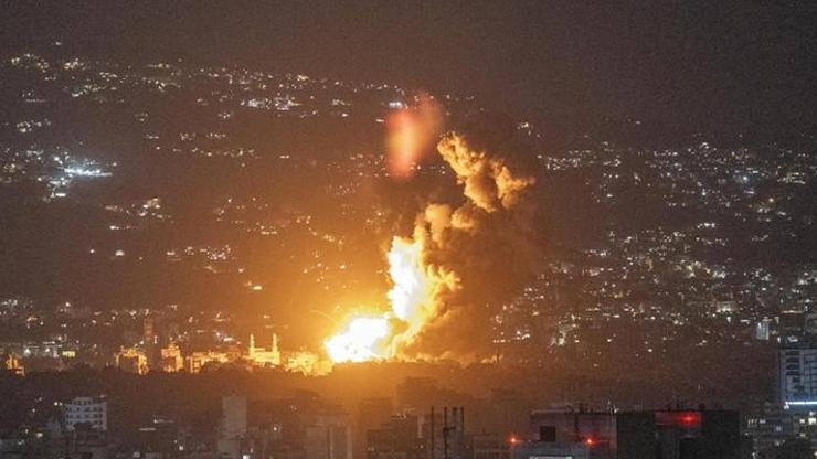 Son dakika haberi: İsrail Beyrut’un merkezini vurdu