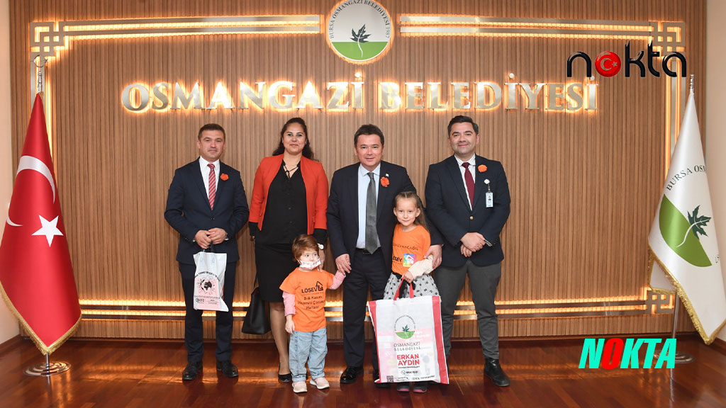 Başkan Aydın, özel konuklarını ağırladı