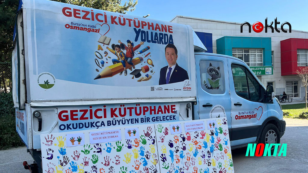 Bursa Osmangazi Gezici Kütüphane’de renkli ve eğlenceli etkinlik