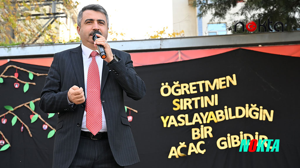 Yıldırım’da doğum gününde emekli olan eğitimciye duygulandıran veda