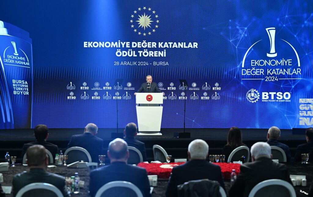 EDK Ödül Töreni Cumhurbaşkanı Erdoğan’ın Katılımıyla Gerçekleştirildi