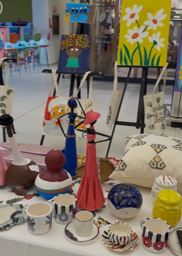 Özel gereksinimli bireylerden göz kamaştıran sergi