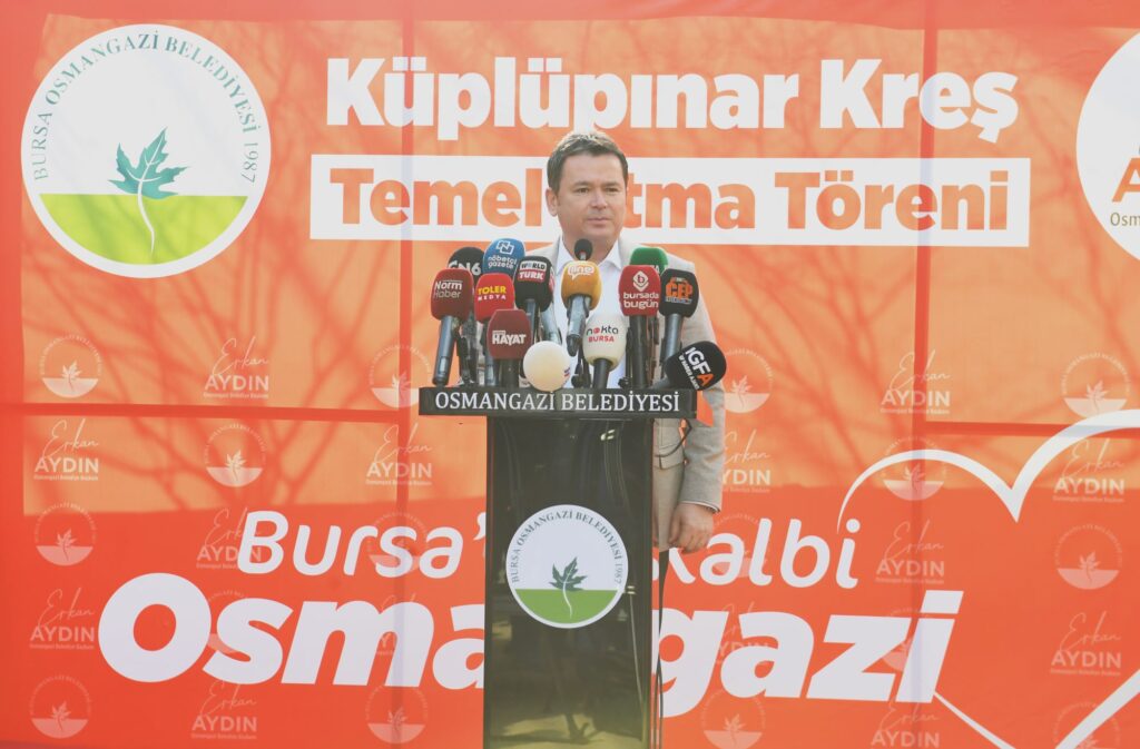 Bursa Osmangazi Belediyesi ilçeyi kreşlerle donatıyor