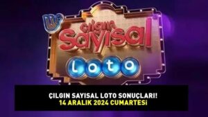 ÇILGIN SAYISAL LOTO SONUÇLARI 14 ARALIK 2024 | Milli Piyango Çılgın Sayısal Loto sonuçları açıklandı mı? BÜYÜK İKRAMİYE 400 MİLYONU AŞTI