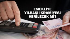 Emekliye yılbaşı ikramiyesi verilecek mi? Emekli yılbaşı ikramiyesi gelişmeleri!