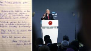 Erdoğan’a ‘Filistin’ protestosu yapan ve tutuklanan gençler mektup yolladı: ‘Hakikati haykırmaktan onur duyuyoruz’