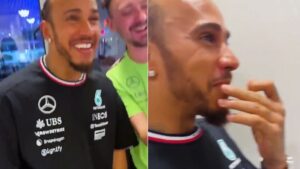 Hamilton’u veda gününde krize sokan şaka!