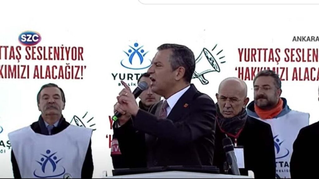 Özgür Özel’den Erdoğan’a: ‘Meydanlardan korkma’