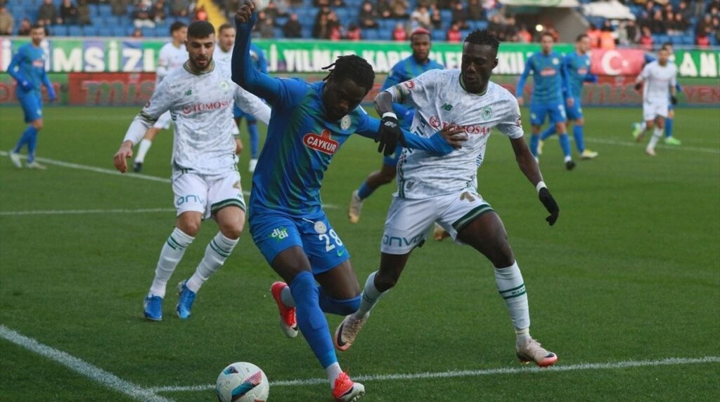 Rize’de kazanan çıkmadı! Konya’dan 4 maçlık seri