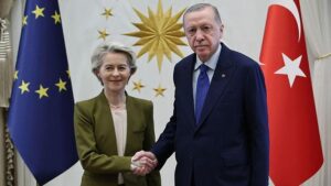 SON DAKİKA… Cumhurbaşkanı Erdoğan, AB Komisyonu Başkanı Leyen’i kabul etti
