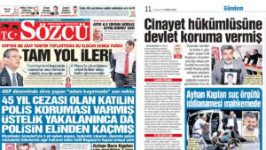 SÖZCÜ’ye ulusal haber dalında birincilik ödülü