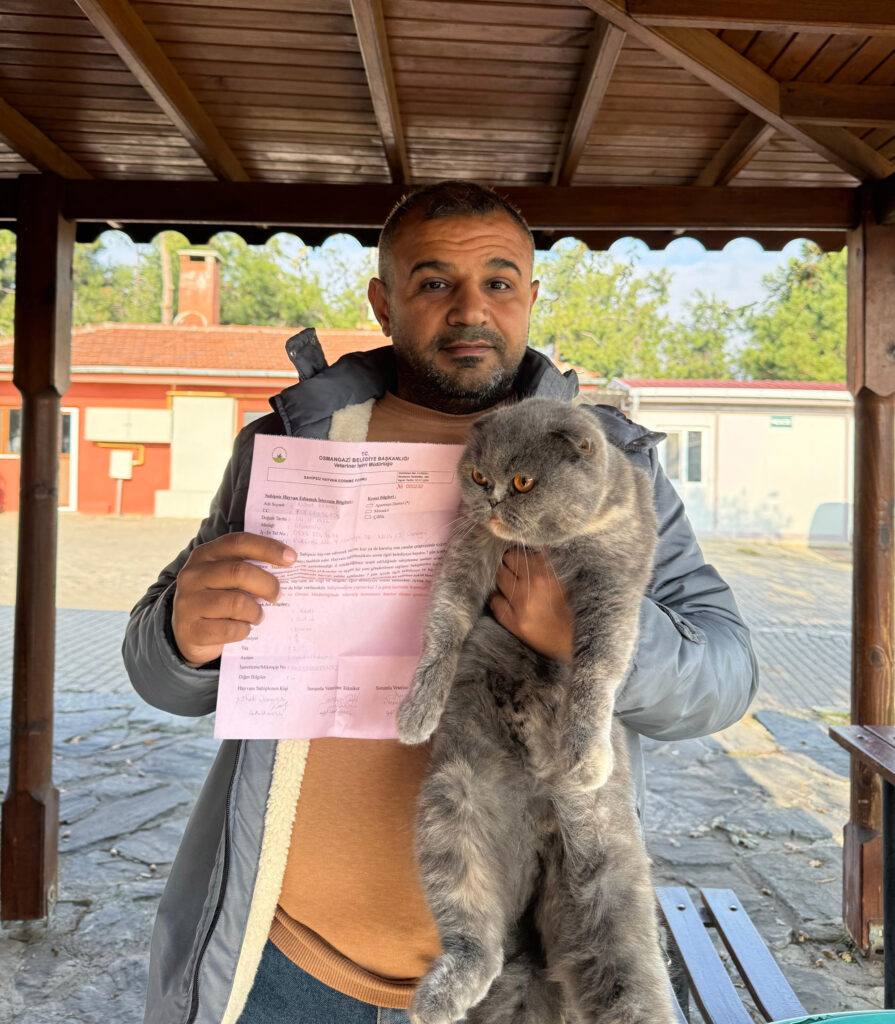 Bursa Osmangazi'de can dostlar sıcak yuvalara kavuştu