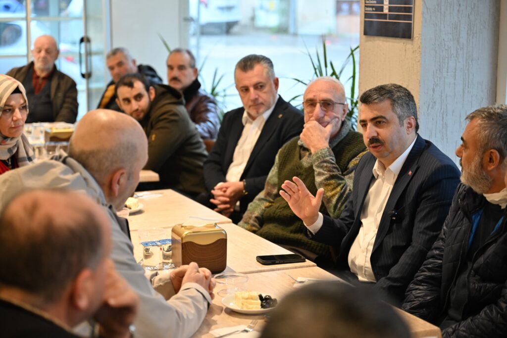 Başkan Yılmaz, komşu ziyaretinde