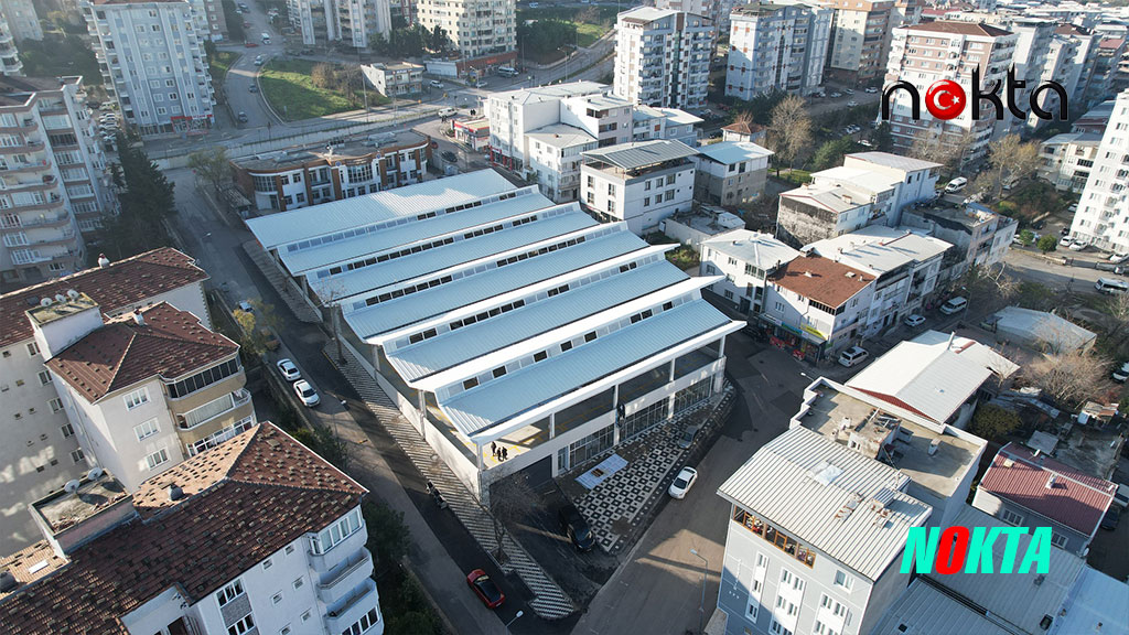 Bağlaraltı pazar alanı pazar günü hizmete açılıyor