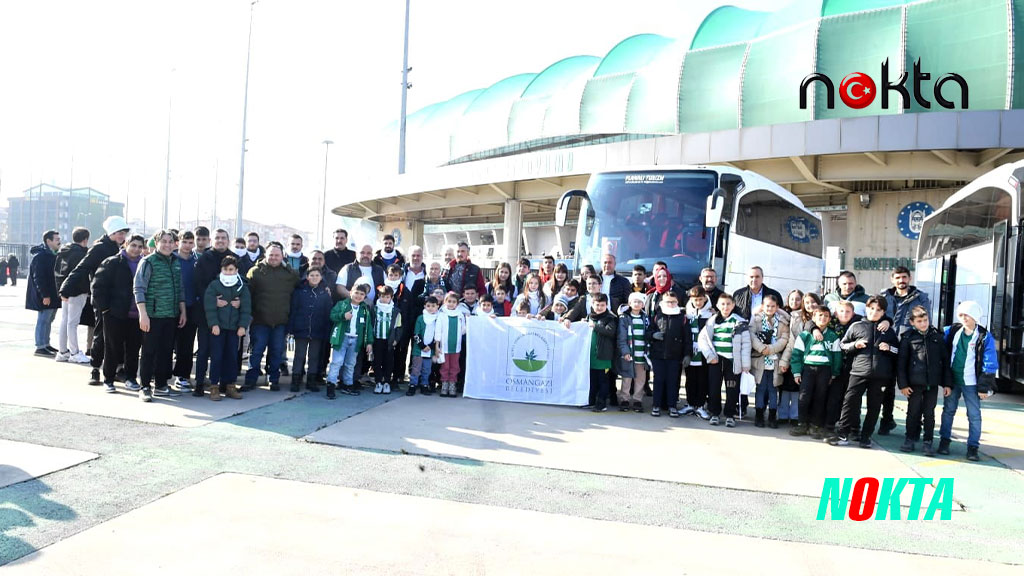 Başkan Aydın Osmangazili çocuklarla Bursaspor maçına gitti
