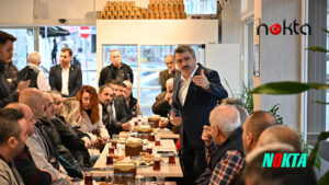 Başkan Yılmaz, komşu ziyaretinde