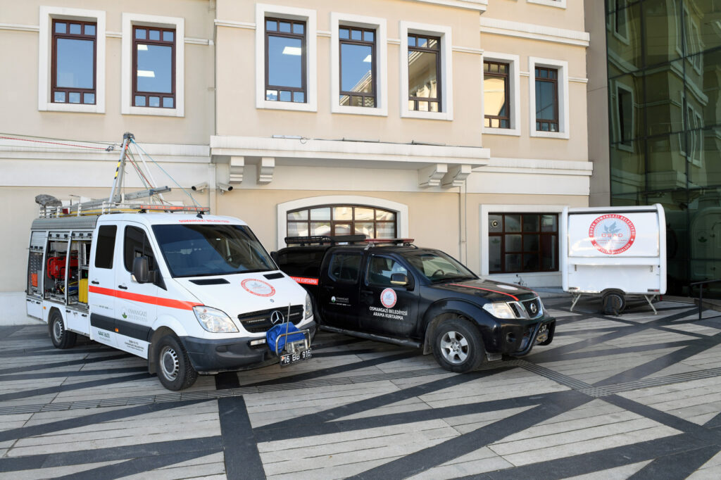 Bursa Osmangazi Arama Kurtarma her türlü afete hazır
