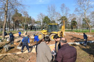 Osmangazi Belediyesi’nden gençlere basketbol sahası