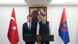 Başkan Aydın’dan Tuğgeneral Tataroğlu’na hayırlı olsun ziyareti