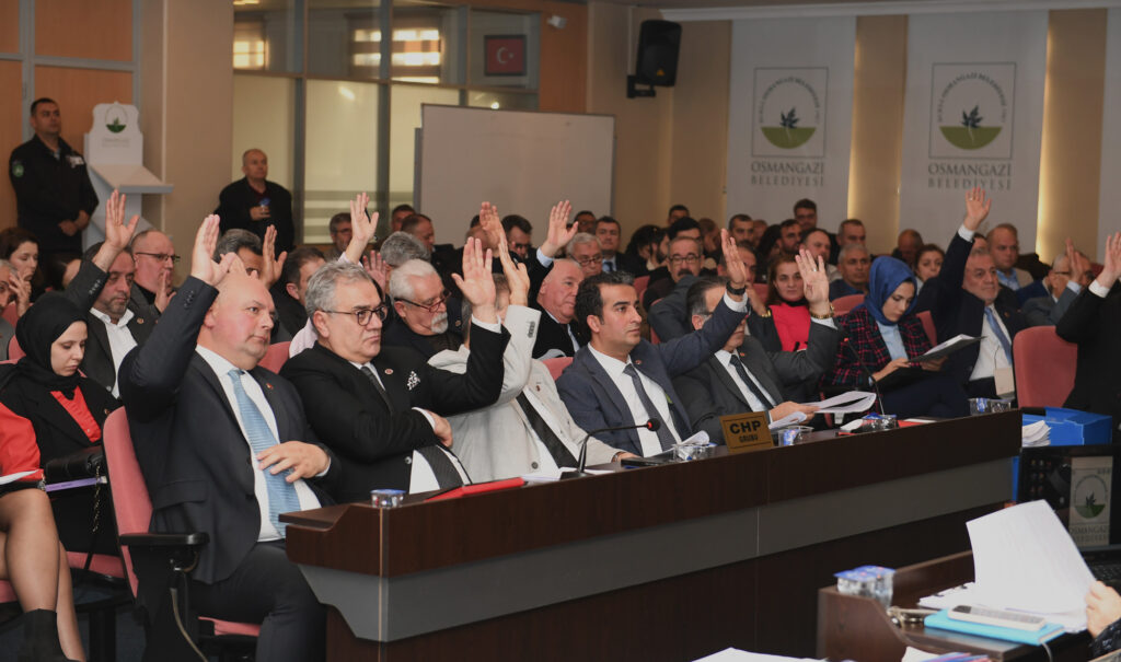 Osmangazi’de yeni yılın ilk meclis toplantısı yapıldı