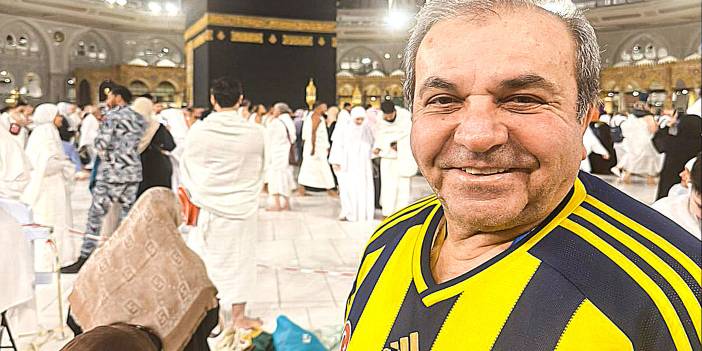 Ünlü tekstil patronu 2025’e Fenerbahçe formasıyla Kabe’de girdi