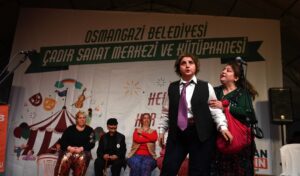 Osmangazili çocuklar yarıyıl tatilini sanatla geçiyor