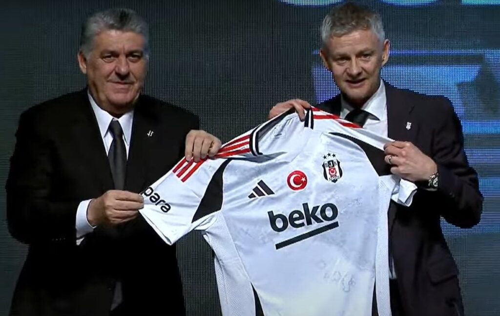 Beşiktaş’ın yeni teknik direktörü Solskjaer imzayı attı
