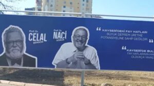 ‘Densizlik’ diyerek ateş püskürdü: Beton reklamına Naci Görür ve Celal Şengör’ü taşıdılar!