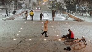 Edirne’de eğitime kar engeli