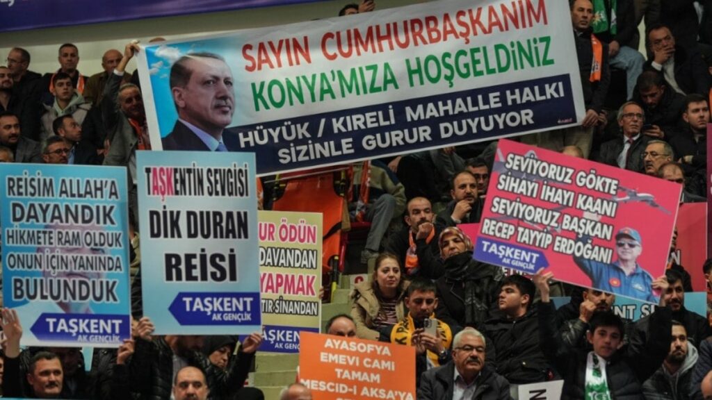 Erdoğan için kongre talimatı: Kravatlı gelin